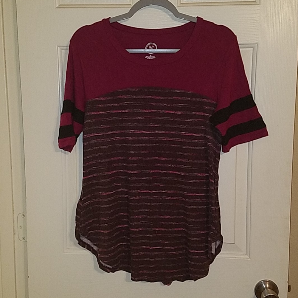 Maurices Striped 24/7 Tshirt